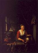 Gerrit Dou Maidservant at the Window china oil painting artist